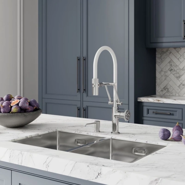 смеситель для кухни iddis grange grasbfli05 хром, с гибким изливом