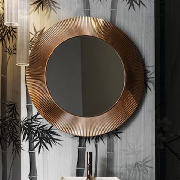 Зеркало Laufen Kartell 3.8633.1.091.000.1 d=78 cм, цвет: янтарь
