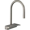 Смеситель для кухни Hansgrohe Aquno Select M81 73831800, сталь