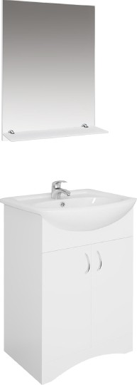 зеркало 1marka уют 60 с полкой зеркало 1marka уют 60 с полкой