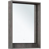 Зеркало Aquanet Милан 60 336393 с подсветкой Дуб рошелье с сенсорным выключателем Зеркало Aquanet Милан 60 336393 с подсветкой Дуб рошелье с сенсорным выключателем