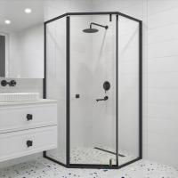 Душевой уголок RGW Hotel HO-088B 350608800-14 1000x1000 профиль цвет черный стекло прозрачное Душевой уголок RGW Hotel HO-088B 350608800-14 1000x1000 профиль цвет черный стекло прозрачное