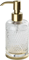 Дозатор для мыла Boheme Aura 10250-G настольный, золотой Дозатор для мыла Boheme Aura 10250-G настольный, золотой