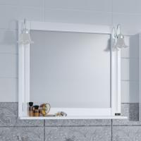 Зеркало 90х82 см белый глянец Санта Монарх 700208 Зеркало 90х82 см белый глянец Санта Монарх 700208