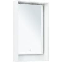Зеркало Aquanet Милан 50 336390 с подсветкой Белый глянец с сенсорным выключателем Зеркало Aquanet Милан 50 336390 с подсветкой Белый глянец с сенсорным выключателем