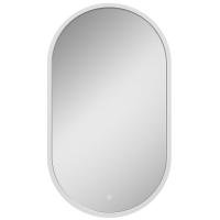 Зеркало Континент Prime 450х800 ЗЛП1099 с подсветкой Белое с сенсорным выключателем Зеркало Континент Prime 450х800 ЗЛП1099 с подсветкой Белое с сенсорным выключателем