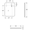 зеркало 60х80 см geberit myday 824360000 Зеркало 60х80 см Geberit myDay 824360000