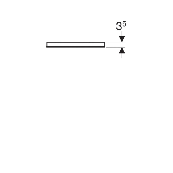 зеркало 40х80 см geberit renova compact y862340000 зеркало 40х80 см geberit renova compact y862340000
