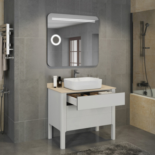 зеркало comforty лондон 90 с подсветкой зеркало comforty лондон 90 с подсветкой