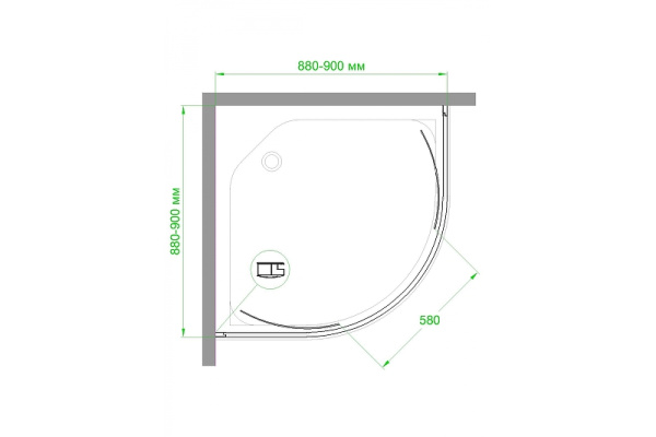 душевой уголок royal bath hkd 90×90 rb90hkd-c-bl профиль черный, стекло матовое душевой уголок royal bath hkd 90×90 rb90hkd-c-bl профиль черный, стекло матовое