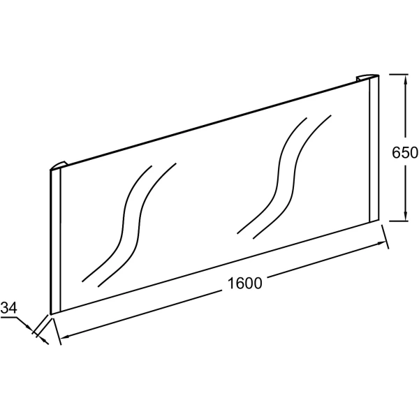 зеркало 160x65 см jacob delafon replique eb1477-nf зеркало 160x65 см jacob delafon replique eb1477-nf