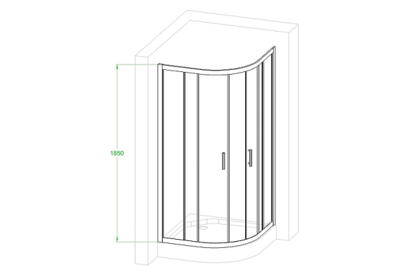 душевой уголок royal bath hkd 100×100 rb100hkd-c-bl профиль черный, стекло матовое душевой уголок royal bath hkd 100×100 rb100hkd-c-bl профиль черный, стекло матовое