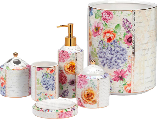 Дозатор для мыла Creative Bath Flora Bella FLO59MULT Дозатор для мыла Creative Bath Flora Bella FLO59MULT