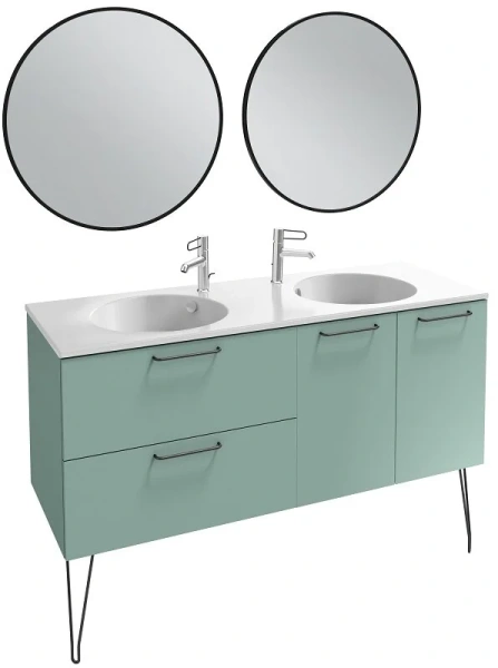 зеркало jacob delafon odeon rive gauche eb1177-s14 ø70 см, цвет черный сатин зеркало jacob delafon odeon rive gauche eb1177-s14 ø70 см, цвет черный сатин