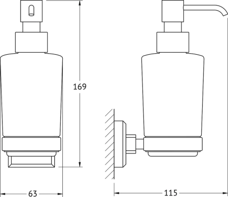 дозатор для мыла artwelle hagel 9933a хром дозатор для мыла artwelle hagel 9933a хром